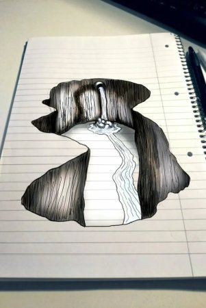 Объемные рисунки