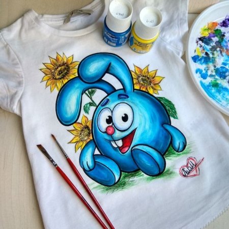 Рисование на футболках