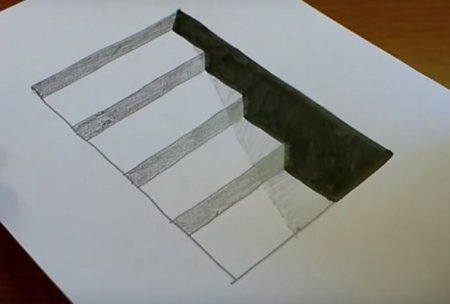 Ступеньки на бумаге