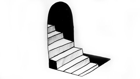 Ступеньки на бумаге