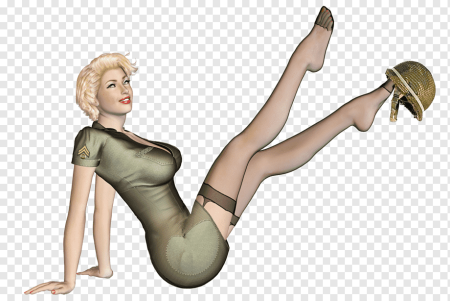 Мультяшные девушки в чулках