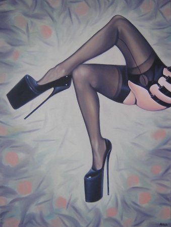 Женские чулки арт