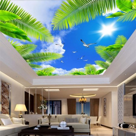 Натяжной потолок небо