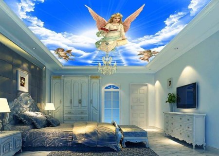 Потолок с ангелочками