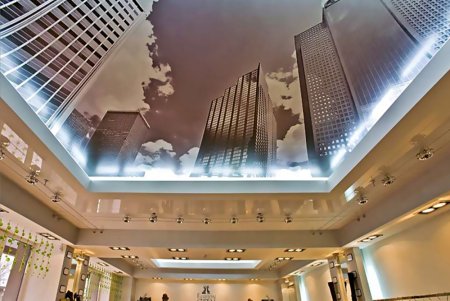 Натяжные потолки