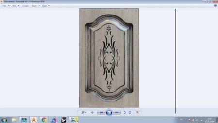 Чертеж дерево ARTCAM ЧПУ
