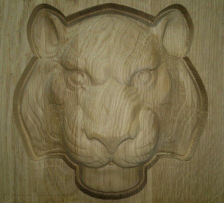 Резьба по дереву морды