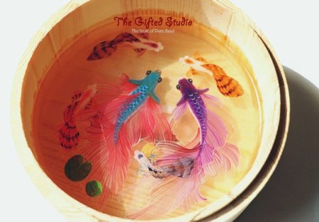 Рисование по эпоксидной смоле 3д