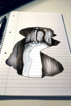 3d рисунки карандашом
