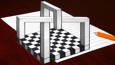 Оптические иллюзии простые