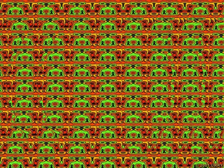 3д стереограммы для глаз