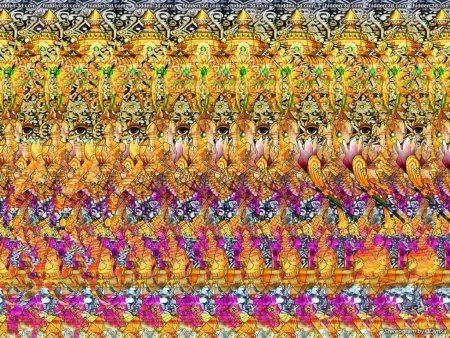 3д стереограммы для глаз