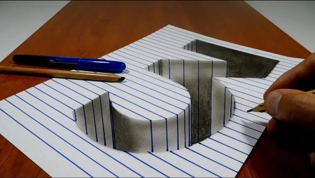 Простые 3д рисунки