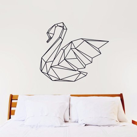 Геометрические животные на стене