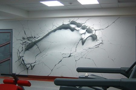 Аэрография на стенах