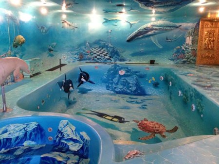 Панно для бассейна на стену