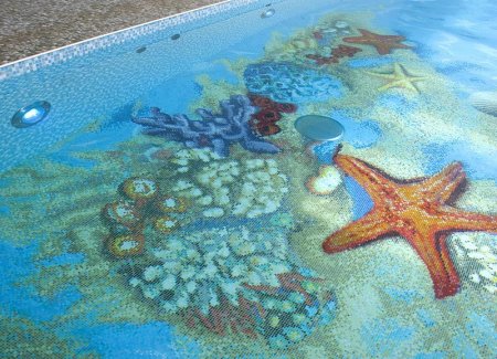 Панно на дно бассейна