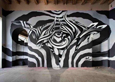 Роспись стен в стиле арт