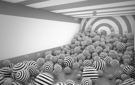 Фотообои на стену абстракция 3d