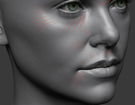 Zbrush Эмма Стоун