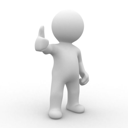 Фигурка человека для презентации