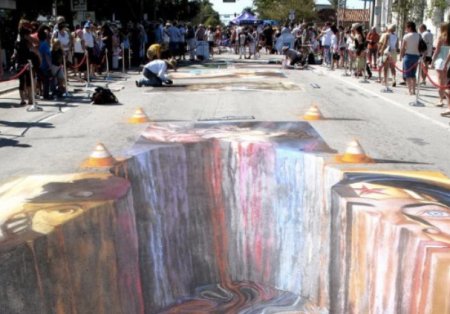 3д классики на асфальте