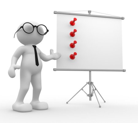 Человечек с зеленой галочкой