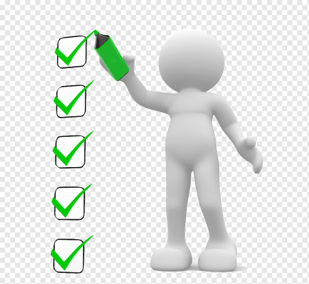 Человечек на прозрачном фоне