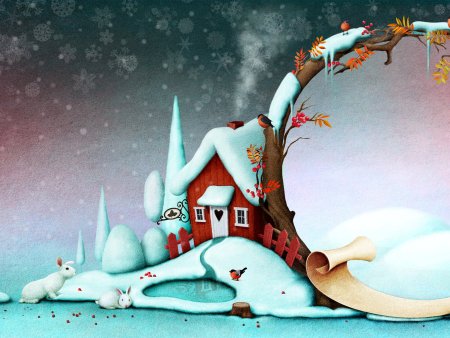 Креативные новогодние открытки