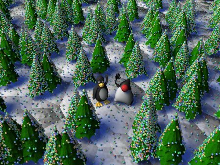 Новогодняя 3д