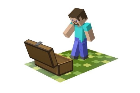 Майнкрафт Стив 3d модель