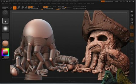 3д моделирование в Zbrush
