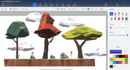Трехмерные объекты для Paint 3d