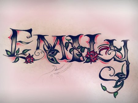 Рисовать имена