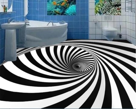 Плитка напольная 3d эффект