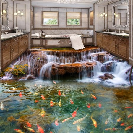 Самонивелирующийся наливной пол 3д