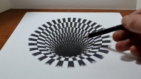 3d рисунки карандашом