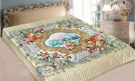 Покрывало "Marianna" иск. Шелк 3d 200x220 Лучиано