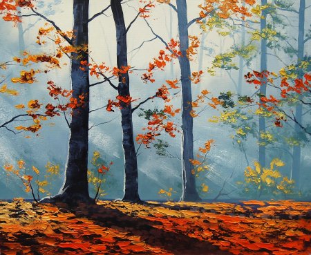 Картина осень