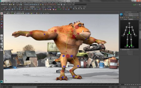 Maya создание 3d персонажей курс