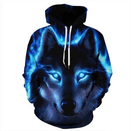 Мужская толстовка 3d Wolf XL
