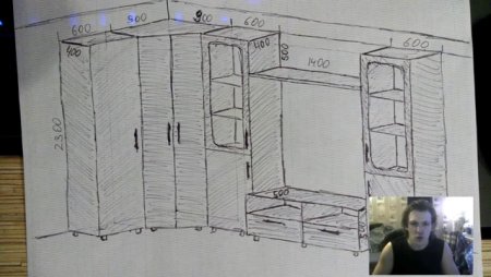 3д шкаф рисунок