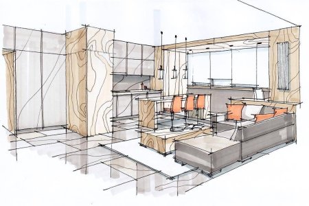 Дизайнерские проекты мебели