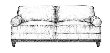 Набросок дивана