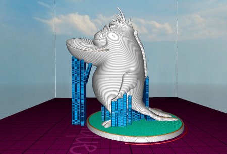 3д модель для 3д принтера cura