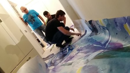 Картины для наливного пола