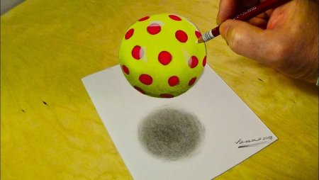 Рисование шара