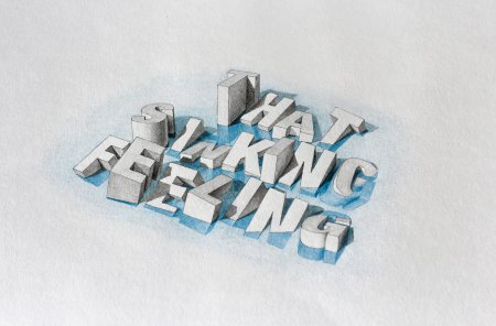 Шрифты дизайнерские объемные