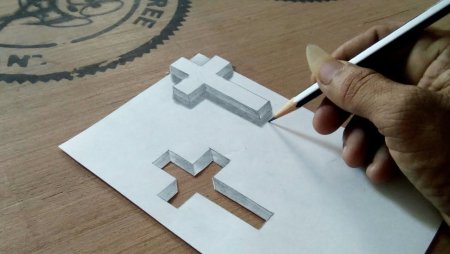 Объемный крест