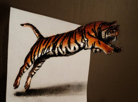 3d рисунки животные